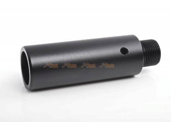 Hephaestus Steel Front Sight Block (Type A) with 14mm CW Barrel Adapter for GHK/LCT AK AEG - Image 5