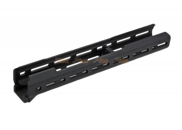 Hephaestus 10.5 inch M-lok Handguard for GHK / LCT AK Series (Type III Hard-Coat Anodized) -Black - Image 2