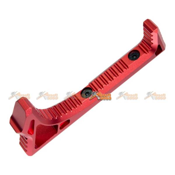 Angled Grip for M-LOk / Keymod Handguard Rail (Red) - Image 2