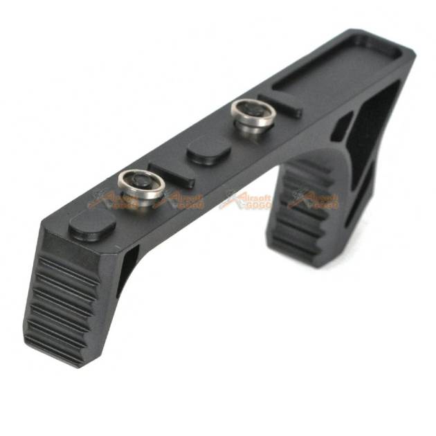 115mm Metal Angled Grip for Keymod Handguard Rail (Black)