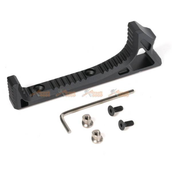 115mm Metal Angled Grip for Keymod Handguard Rail (Black) - Image 3