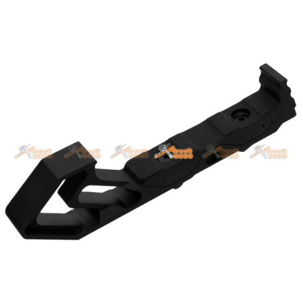 Aluminum Angled Grip for Keymod Handguard Rail (Black) - Image 2