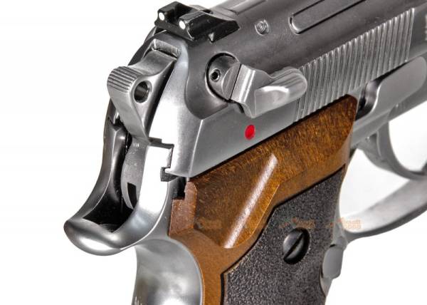 SAMURAI EDGE Biohazard M9 Standard MOD S.T.A.R.S GBB Pistol (Silver) - Image 6