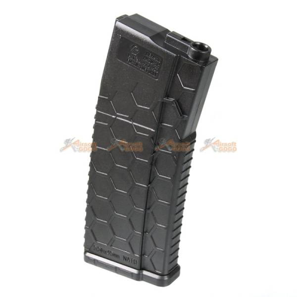 Hexmag Airsoft 120rds ECO M4 AEG Magazine (5pcs Pack, Black) - Image 2
