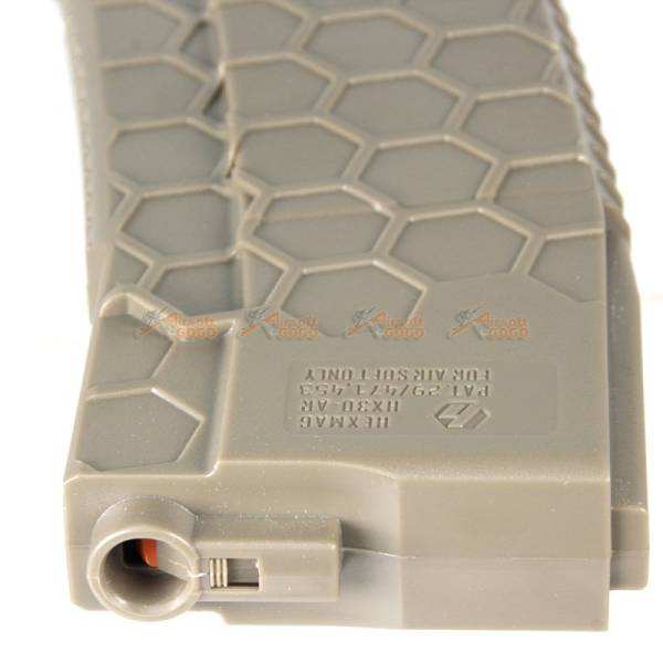 Hexmag Airsoft 120rds ECO M4 AEG Magazine (5pcs Pack, DE) - Image 3