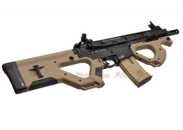 ICS CQR M4 EBB Rifle with S3 Electronic Trigger - Tan (Licensed by ASG HERA Arms) - Image 3
