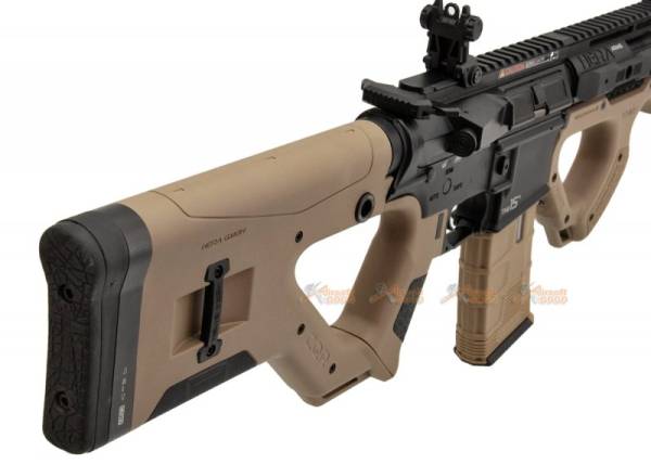 ICS CQR M4 EBB Rifle with S3 Electronic Trigger - Tan (Licensed by ASG HERA Arms) - Image 6