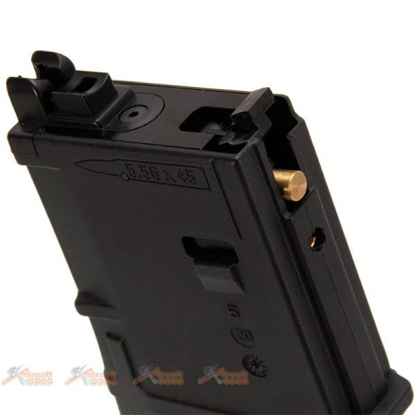 Ironairsoft Lightweight Magazine for Marui M4 MWS GBBR ( Polymer Strengthening Shell ) - Image 4