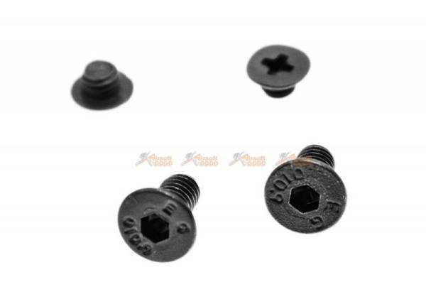 JDG Floyds Licensed The Poseidon Style M&P RMR Cut Slide Set for Tokyo Marui M&P9L GBB (w/ JDG 6.03mm Stainless Steel Precision 90mm Inner Banner) (Black) - Image 2