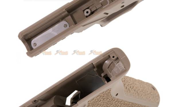 JDG Polymer 80 (Licensed by P80) PF940V2 Frame for UMAREX (VFC) G17 GEN 3 GBB - Flat Dark Earth Color - Image 2
