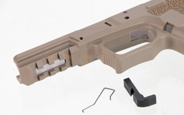 JDG Polymer 80 (Licensed by P80) PF940V2 Frame for UMAREX (VFC) G17 GEN 3 GBB - Flat Dark Earth Color - Image 5