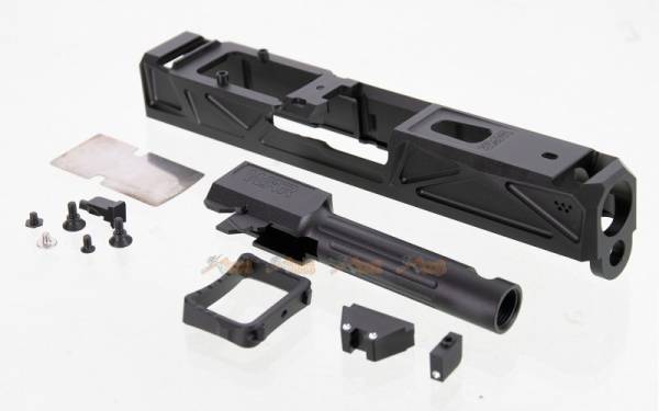 JDG WAR Afterburner RMR Slide Set for Umarex / VFC G19 Gen.3 (Blac / Black Barrel)