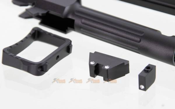 JDG WAR Afterburner RMR Slide Set for Umarex / VFC G19 Gen.3 (Blac / Black Barrel) - Image 4
