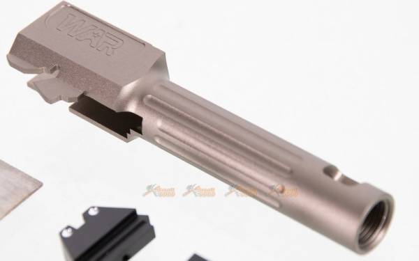 JDG WAR Afterburner RMR Slide Set for Umarex / VFC G19 Gen.3 (Blac / Bronze Barrel) - Image 2