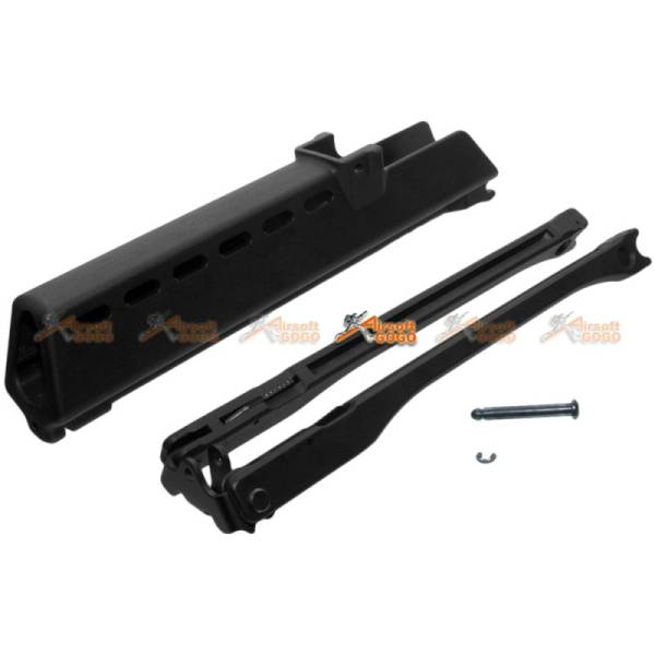 Handguard & Folding Bipod for Jing Gong / Marui / Classic Army G36 G36K G36V SL8 Series Airsoft AEG - Image 5