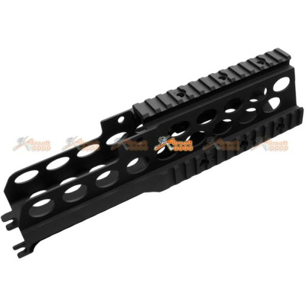 CNC Aluminium Alloy 270mm RAS Handguard for JingGong / Classic Army / Marui G36 G36K G36V SL8 SL9  Airsoft AEG (Black)