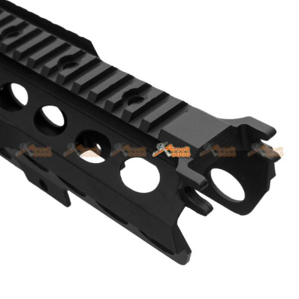 CNC Aluminium Alloy 270mm RAS Handguard for JingGong / Classic Army / Marui G36 G36K G36V SL8 SL9  Airsoft AEG (Black) - Image 5