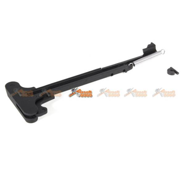 Jing Gong Metal Cocking Charging Handle for M4 AEG Series (Black) - Image 2