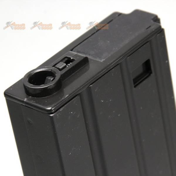 GOLDEN EAGLE Metal 120rds Magazine for Golden Eagle 6618 Series M4/M16 AEG (Black) - Image 3