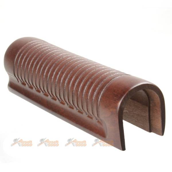 Golden Eagle M870 Gas Pump Action Shotgun Real wood Handguard - Image 3
