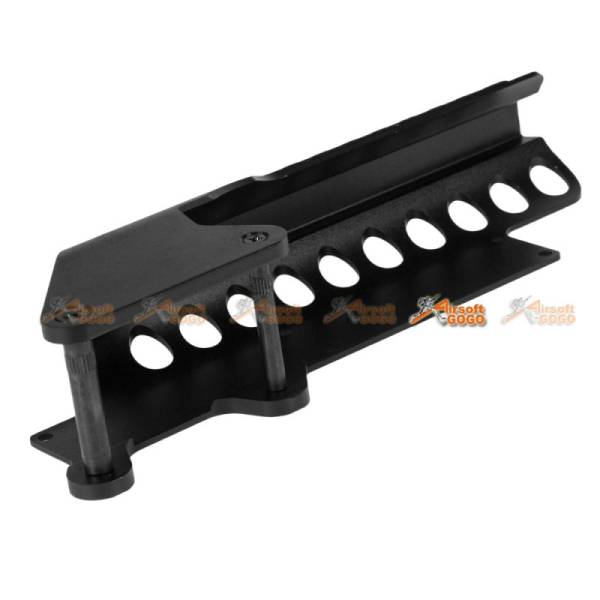 Golden Eagle M870 Gas Pump Action Shotgun Top Rail Mount (Black) - Image 3