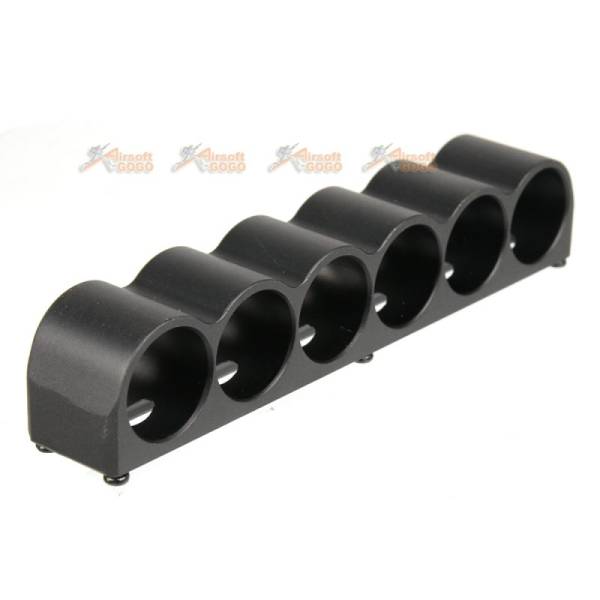 Golden Eagle M870 Gas Pump Action Shotgun 6 Shell Holder (Black) - Image 3