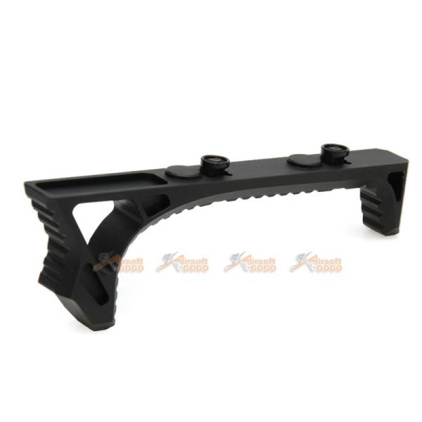 Jing Gong 115mm Metal Curved Angled Hand Stop for KeyMod (Black) - Image 2