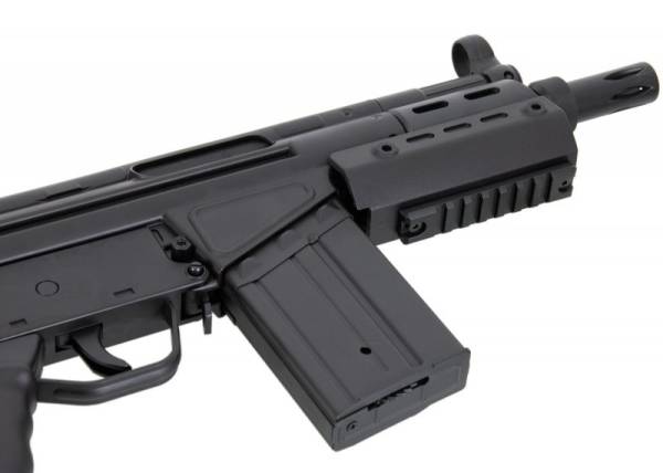 JG Tokyo Marui Clone T3 SAS-G Shorty RIS Airsoft AEG Rifle w/ Full Stock - Image 4