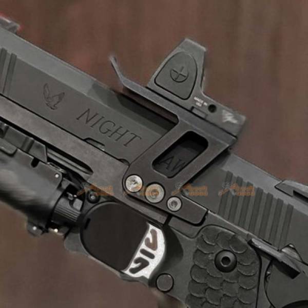 JLP Amphibious Red-Dot Sight Mount for Tokyo Marui, AW, WE, Hi-Capa, Marui Micro Pro/ Doctor/ RMR/ RTS2 GBB (Black) - Image 2