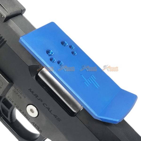 JLP Amphibious Red-Dot Sight Mount for Tokyo Marui, AW, WE, Hi-Capa, Marui Micro Pro/ Doctor/ RMR/ RTS2 GBB (Blue) - Image 2