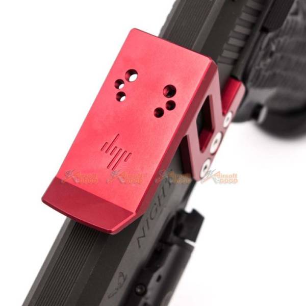 JLP Amphibious Red-Dot Sight Mount for Tokyo Marui, AW, WE, Hi-Capa, Marui Micro Pro/ Doctor/ RMR/ RTS2 GBB (Red) - Image 3