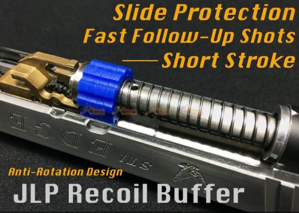 JLP Recoil Buffer for Tokyo Marui/ AW/ WE/ M1911 Hi-Capa GBB (Blue) - Image 4
