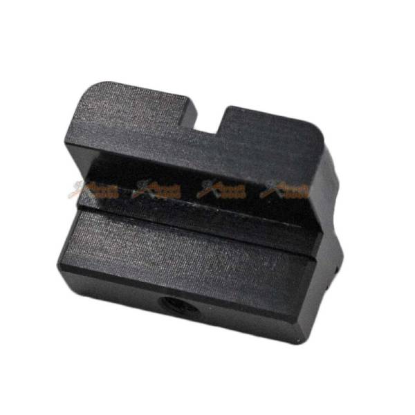 JLP Competition-Lite Rear Sight for Tokyo Marui, AW, KJ G17/ G18C/ G19/ G22/ G26/ G34 GBB (Black) - Image 2