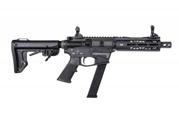 King Arms TWS 9mm SBR GBB Rifle (Black) - Image 2