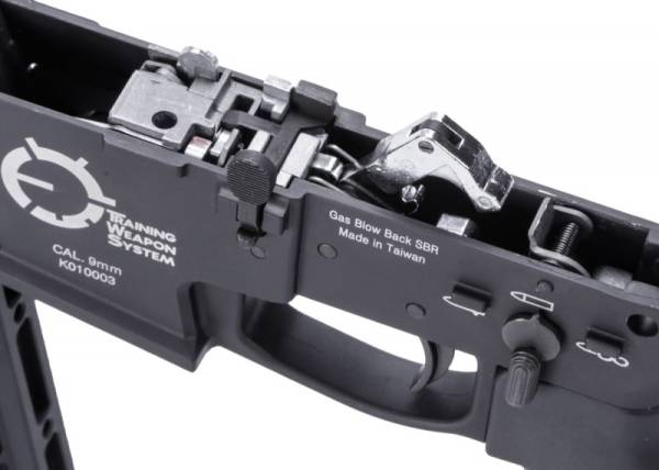 King Arms TWS 9mm SBR GBB Rifle (Black) - Image 5