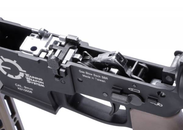 King Arms TWS 9mm SBR GBB Rifle (DE) - Image 6