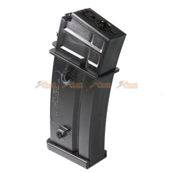 470rds Magazines for Marui and King Arms G36 Series Airsoft AEG (5pcs Pack, Black) - Image 2