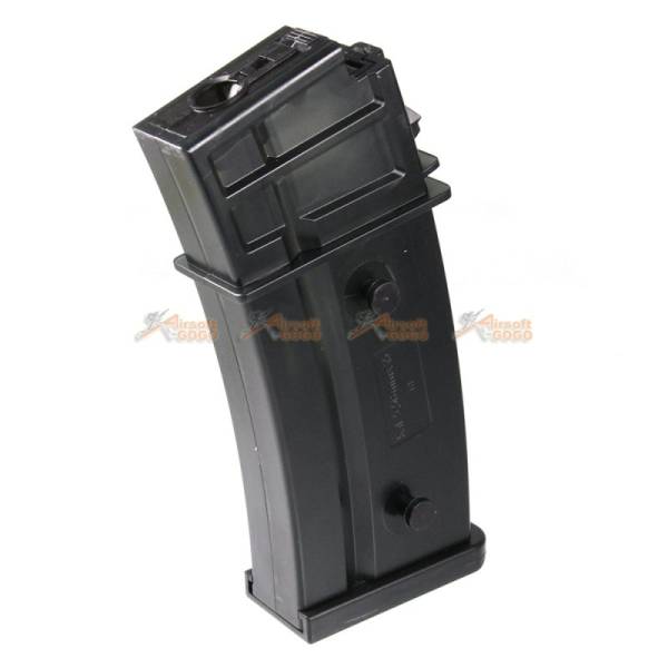 470rds Magazines for Marui and King Arms G36 Series Airsoft AEG (5pcs Pack, Black) - Image 3