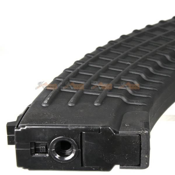 600rds Hi-Capa Waffle Type Magazines for Marui and King Arms AK Series Airsoft AEG (5pcs Pack, Black) - Image 4