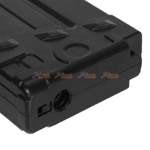 King Arms 110rd Mid-Cap Magazine for G3 Series Airsoft AEG (Black) - Image 2