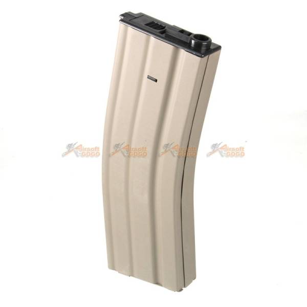 450rds Hi-Capa Magazines for Marui & King Arms M4 Series Airsoft AEG (5pcs Pack, DE) - Image 3