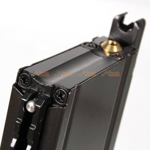 Metal 25 Round Gas Magazine for King Arms / KJW MDT M700 Series Airsoft (Black) - Image 5