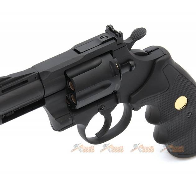 King Arms Python .357 Magnum CO2 Revolver (Black, 2.5-inch Barrel)