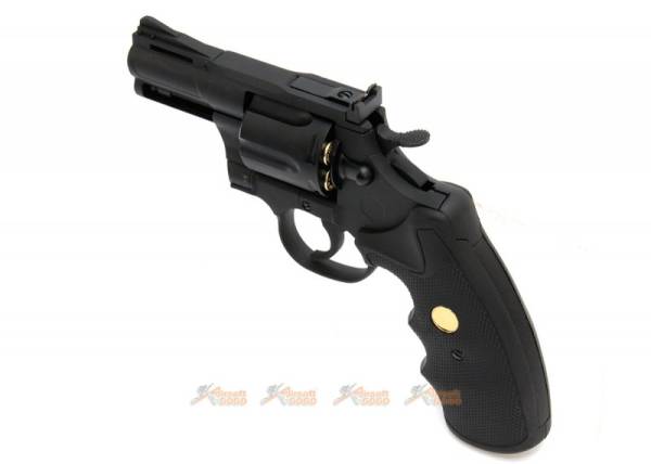 King Arms Python .357 Magnum CO2 Revolver (Black, 2.5-inch Barrel) - Image 3