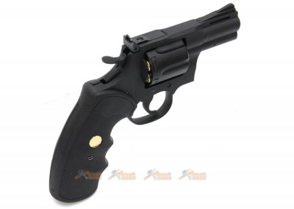 King Arms Python .357 Magnum CO2 Revolver (Black, 2.5-inch Barrel) - Image 8