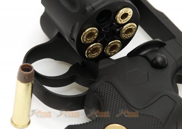 King Arms Python .357 Magnum CO2 Revolver (Black, 2.5-inch Barrel) - Image 12