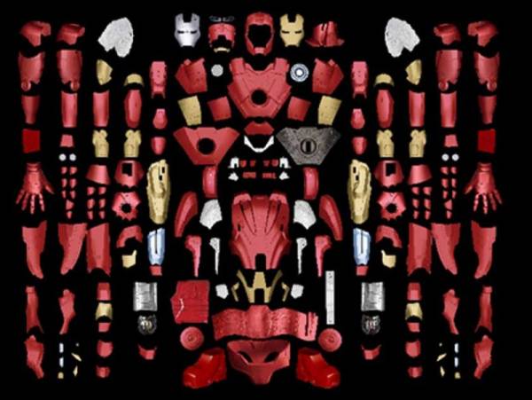 Iron Man MK7 Wearable Armour Semi-Finished Version