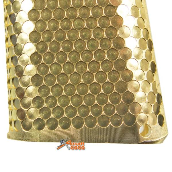 KF Airsoft CNC Aluminum Grip For Tokyo Marui Hi-Capa 5.1 Series GBB (Gold) - Image 5