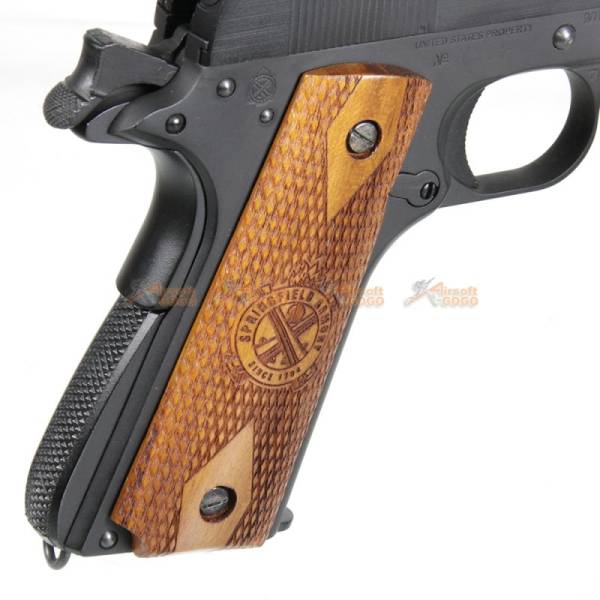 Handmade 1911 Springfield Armory Wood Grips Cover - Image 2