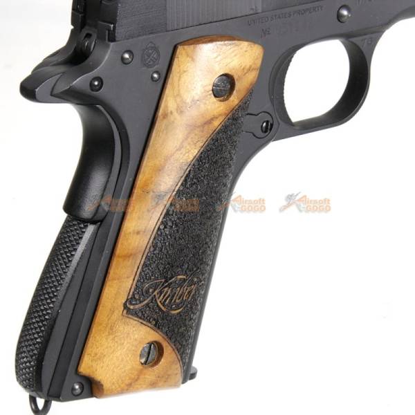 Handmade 1911 Kimber Wood Grips Cover - Image 4